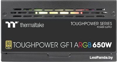 Блок питания Thermaltake Toughpower GF1 ARGB 650W Gold TT Premium TTP-650AH3FCG-U - фото3