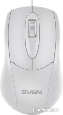 Мышь SVEN RX-110 USB (белый) - фото