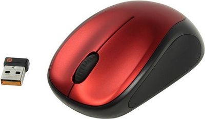 Мышь Logitech M235 Wireless Mouse (красный) [910-002496] - фото4