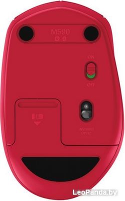 Мышь Logitech M590 Multi-Device Silent (красный) [910-005199] - фото5