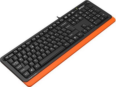 Клавиатура A4Tech Fstyler FKS10 (черный/оранжевый) - фото4