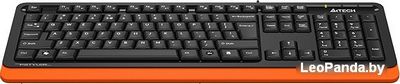 Клавиатура A4Tech Fstyler FKS10 (черный/оранжевый) - фото5
