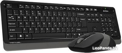 Клавиатура + мышь A4Tech Fstyler FG1010 (черный/серый) - фото3