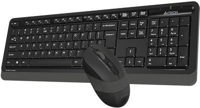 Клавиатура + мышь A4Tech Fstyler FG1010 (черный/серый) - фото4