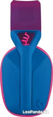 Наушники Logitech G435 Lightspeed (синий/малиновый) - фото3