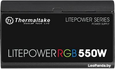 Блок питания Thermaltake Litepower RGB 550W LTP-550AL2NK - фото4