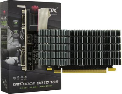 Видеокарта AFOX GeForce GT 210 1GB DDR2 AF210-1024D2LG2 - фото