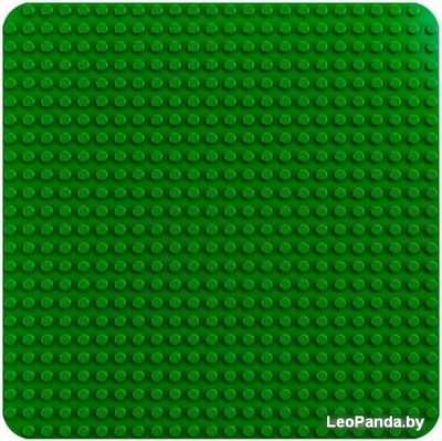 Конструктор LEGO Duplo 10980 Зеленая пластина для строительства - фото