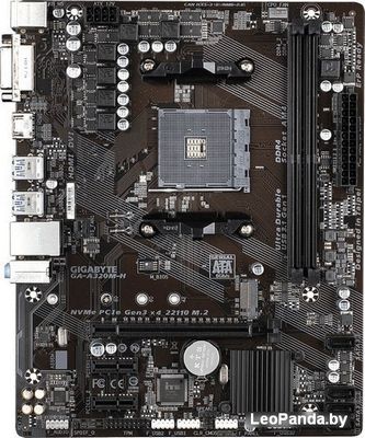 Материнская плата Gigabyte GA-A320M-H (rev. 3.1) - фото