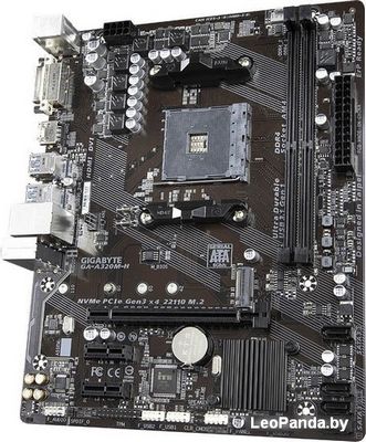 Материнская плата Gigabyte GA-A320M-H (rev. 3.1) - фото3