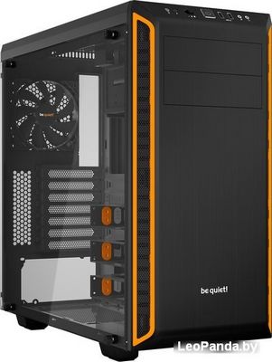 Корпус be quiet! Pure Base 600 с окном (черный/оранжевый) - фото