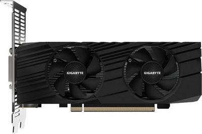 Видеокарта Gigabyte GeForce GTX 1650 D6 OC Low Profile 4GB GDDR6 GV-N1656OC-4GL - фото
