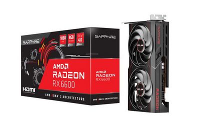 Видеокарта Sapphire Pulse Radeon RX 6600 8GB GDDR6 11310-05-20G - фото2