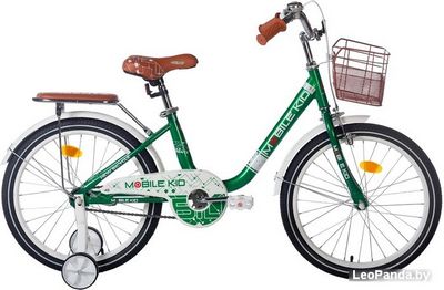 Детский велосипед Mobile Kid Genta 20 (темно-зеленый) - фото