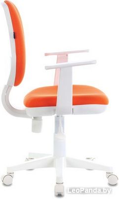 Компьютерное кресло Brabix Fancy MG-201W 532410 (белый/оранжевый TW-96-1)