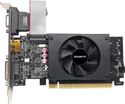Видеокарта Gigabyte GeForce GT 710 2GB GDDR5 GV-N710D5-2GIL - фото