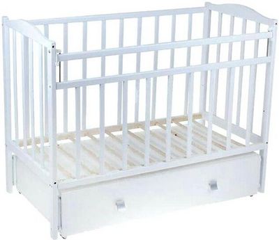 Классическая детская кроватка VDK Magico Mini Кр1-04м (белый) - фото