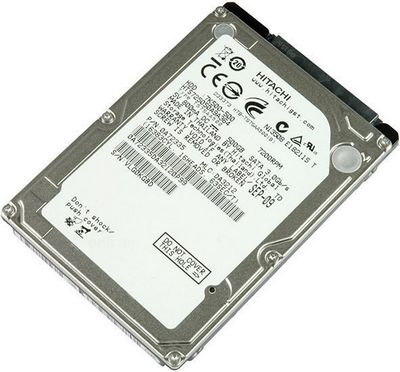 Жесткий диск Hitachi Travelstar 7K500 320 Гб (HTS725032A9A364) - фото2