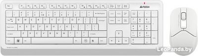Клавиатура + мышь A4Tech Fstyler FG1012 (белый) - фото