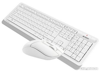 Клавиатура + мышь A4Tech Fstyler FG1012 (белый) - фото5