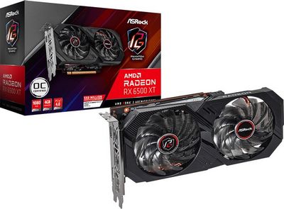 Видеокарта ASRock Radeon RX 6500 XT Phantom Gaming D 4GB OC RX6500XT PGD 4GO - фото4