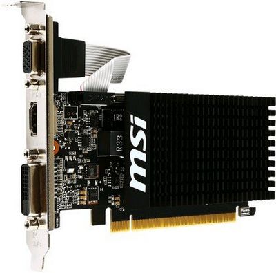 Видеокарта MSI GeForce GT 710 2GB DDR3 [GT 710 2GD3H LP] - фото3