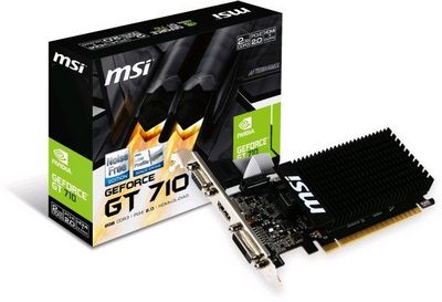 Видеокарта MSI GeForce GT 710 2GB DDR3 [GT 710 2GD3H LP] - фото4