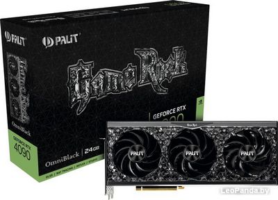 Видеокарта Palit GeForce RTX 4090 GameRock OmniBlack 24G NED4090019SB-1020Q - фото4