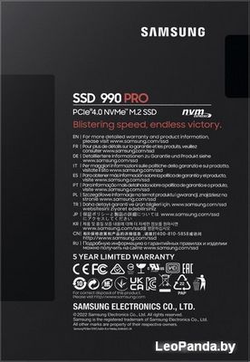 SSD Samsung 990 Pro 2TB MZ-V9P2T0BW - фото3