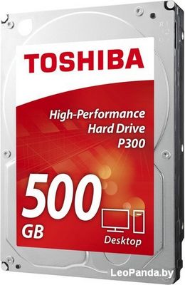Жесткий диск Toshiba P300 500GB [HDWD105UZSVA] - фото