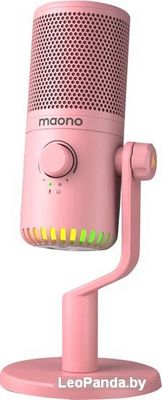 Проводной микрофон Maono DM30 (розовый) - фото