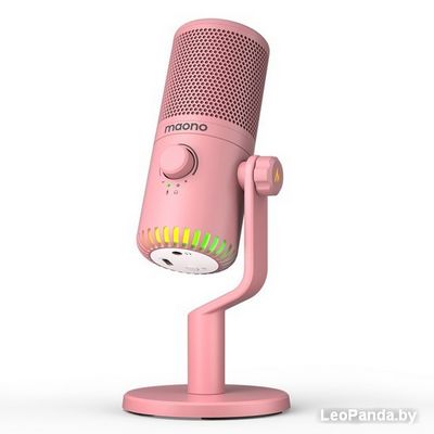Проводной микрофон Maono DM30 (розовый) - фото3