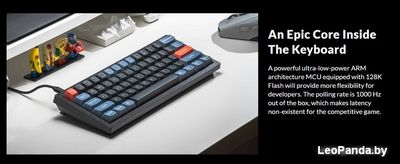 Клавиатура Keychron V4 RGB V4-A3-RU (Keychron K Pro Brown) - фото2