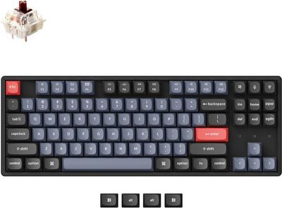 Клавиатура Keychron K8 Pro Wireless RGB K8P-J3-RU (Gateron G Pro Brown) - фото