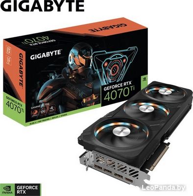 Видеокарта Gigabyte GeForce RTX 4070 Ti Gaming OC 12G GV-N407TGAMING OC-12GD - фото2
