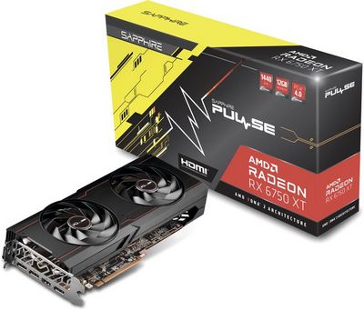 Видеокарта Sapphire Pulse Radeon RX 6750 XT 12GB 11318-03-20G - фото2