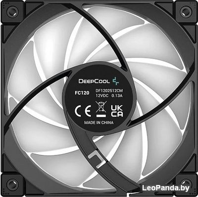 Вентилятор для корпуса DeepCool FC120 R-FC120-BKAMN1-G-1 - фото5