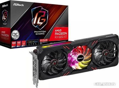 Видеокарта ASRock Radeon RX 6650 XT Phantom Gaming D 8GB OC RX6650XT PGD 8GO - фото5