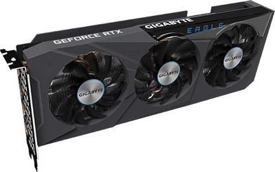 Видеокарта Gigabyte GeForce RTX 3060 Ti Eagle OC D6X 8G GV-N306TXEAGLE OC-8GD - фото