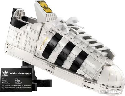 Конструктор LEGO 10282 Кроссовки adidas Originals Superstar - фото4