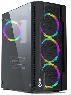 Компьютер игровой 17332 Intel Core i3-12100F 32ГБ HDD 2TB SSD 120GB RTX 3070 Wi-Fi 700W - фото