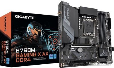 Материнская плата Gigabyte B760M Gaming X AX DDR4 (rev. 1.x)