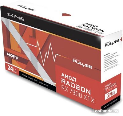 Видеокарта Sapphire Pulse Radeon RX 7900 XTX 11322-02-20G - фото3