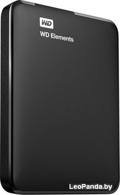 Внешний жесткий диск WD Elements Portable 1TB (WDBUZG0010BBK) - фото3
