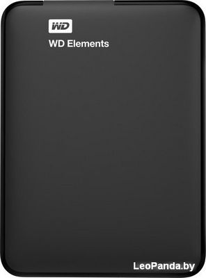 Внешний жесткий диск WD Elements Portable 1TB (WDBUZG0010BBK)