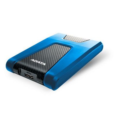 Внешний жесткий диск A-Data DashDrive Durable HD650 1TB (синий) - фото2