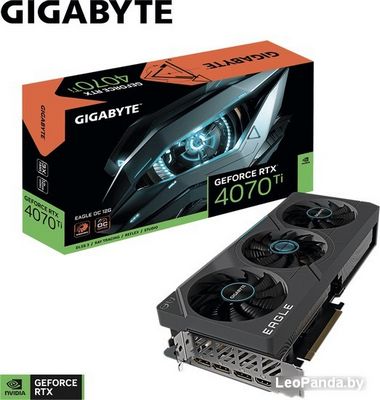 Видеокарта Gigabyte GeForce RTX 4070 Ti Eagle OC 12G GV-N407TEAGLE OC-12G - фото2