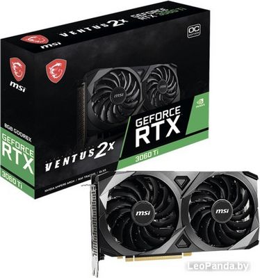 Видеокарта MSI GeForce RTX 3060 Ti Ventus 2X 8GD6X OC - фото5
