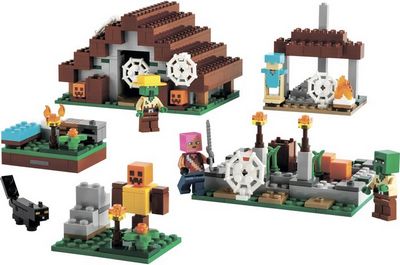 Конструктор LEGO Minecraft 21190 Заброшенная деревня - фото4