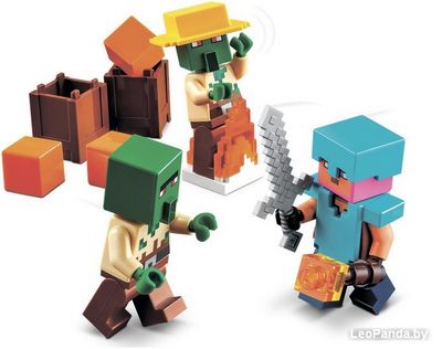 Конструктор LEGO Minecraft 21190 Заброшенная деревня - фото5